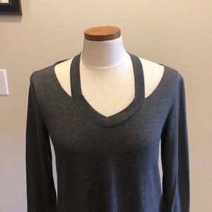 Charcoal grey long sleeve shirt 👚